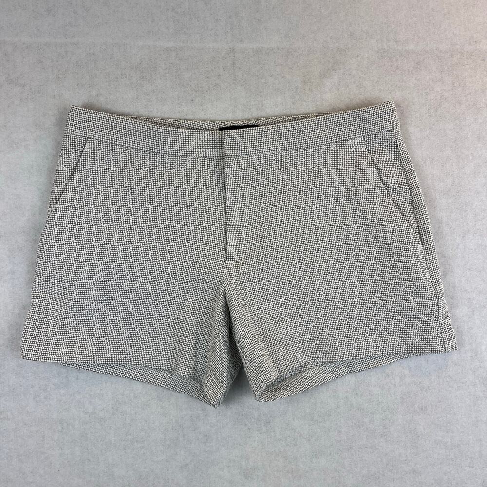NWT Banana Republic Cotton Mid Rise Tweed Shorts Women's Size 10